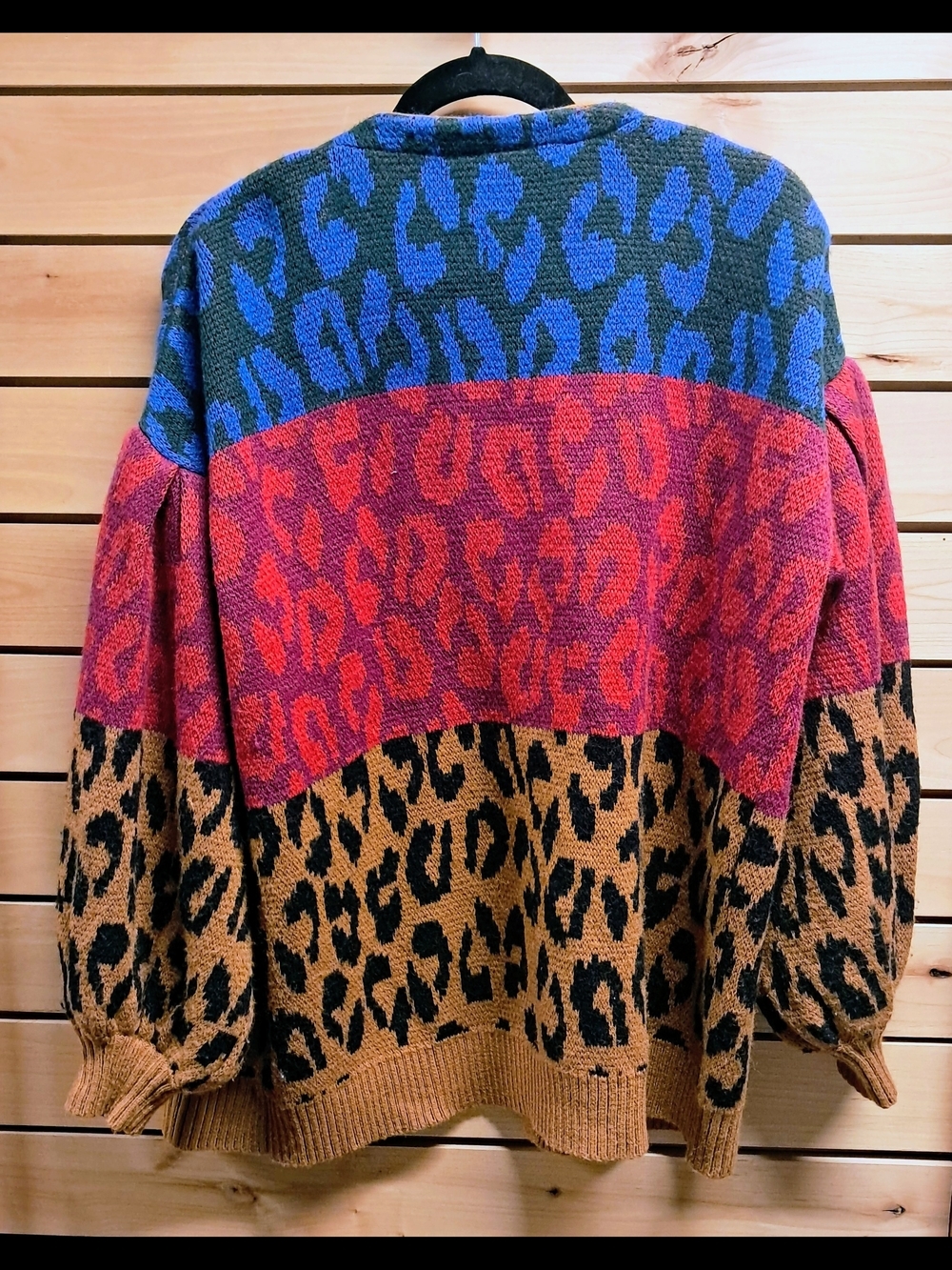 FARM Rio Leopard Open Front Cardigan Size XS - Picture 2 of 4
